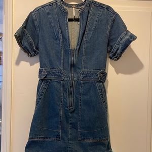 Free People denim dress!